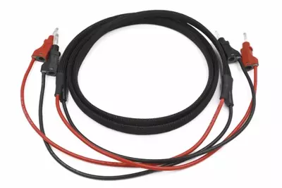 4mm Retractible Stackable Banana Plug Lead 2 Colour, 2m